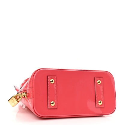 Louis Vuitton Vernis Alma BB Rose Litchi 3 of 12