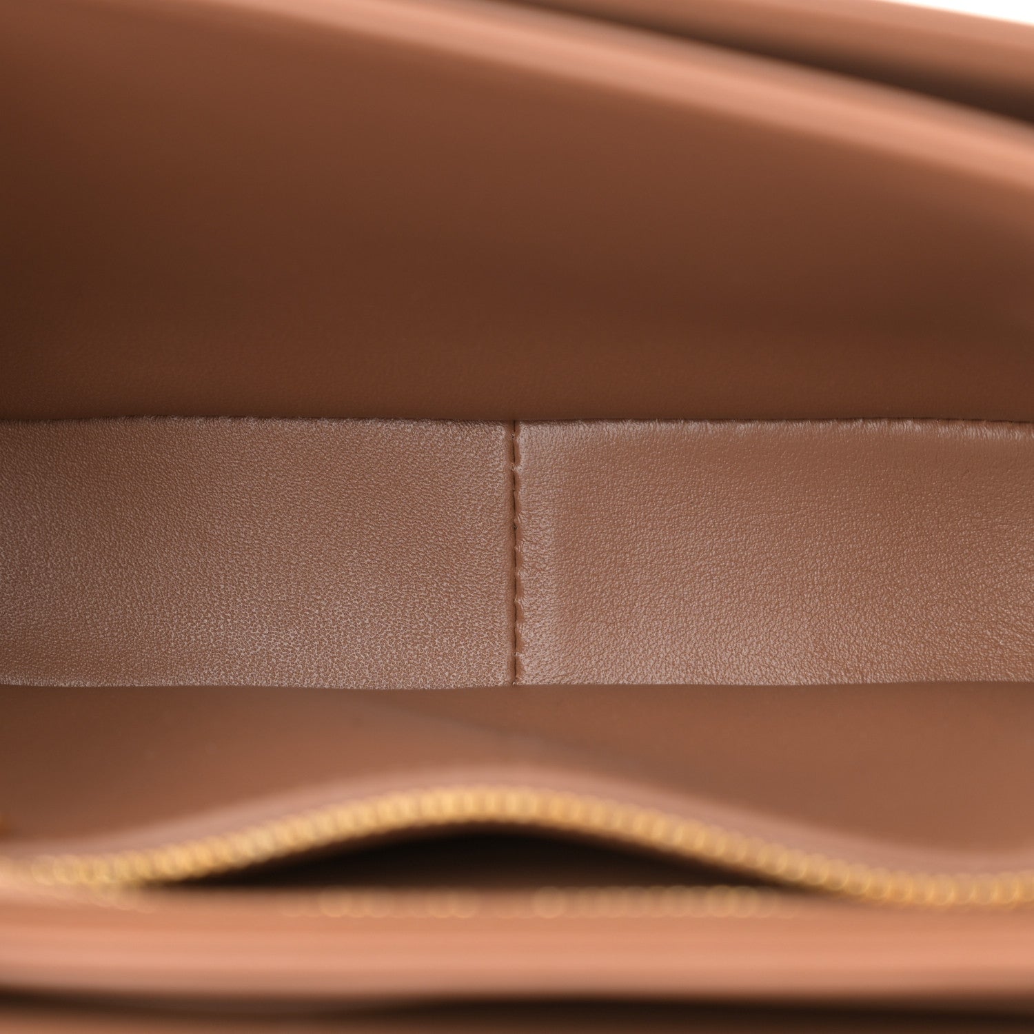 Celine Shiny Calfskin Teen Triomphe Bronze 5 of 12