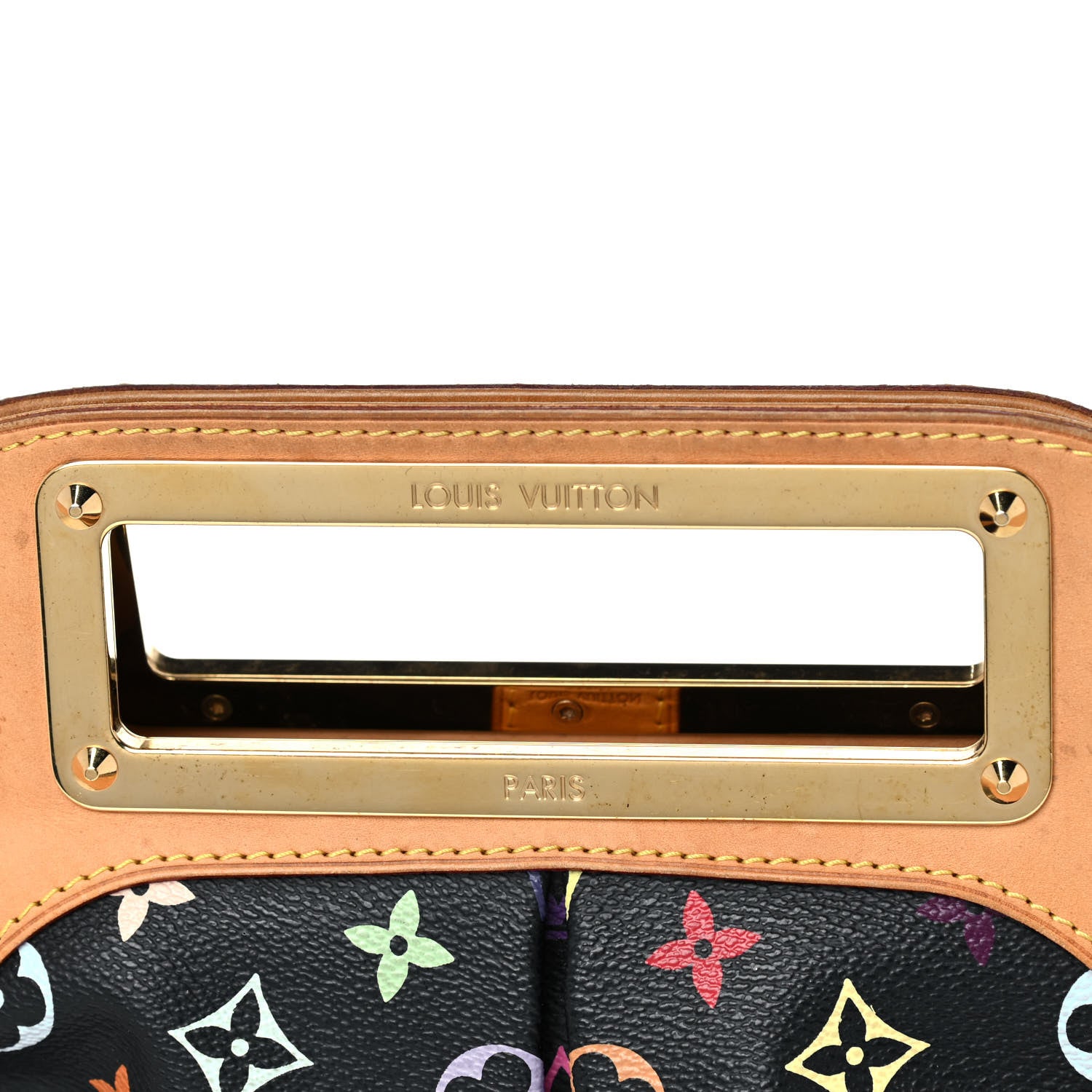 Louis Vuitton Monogram Multicolor Judy MM Black 6 of 14
