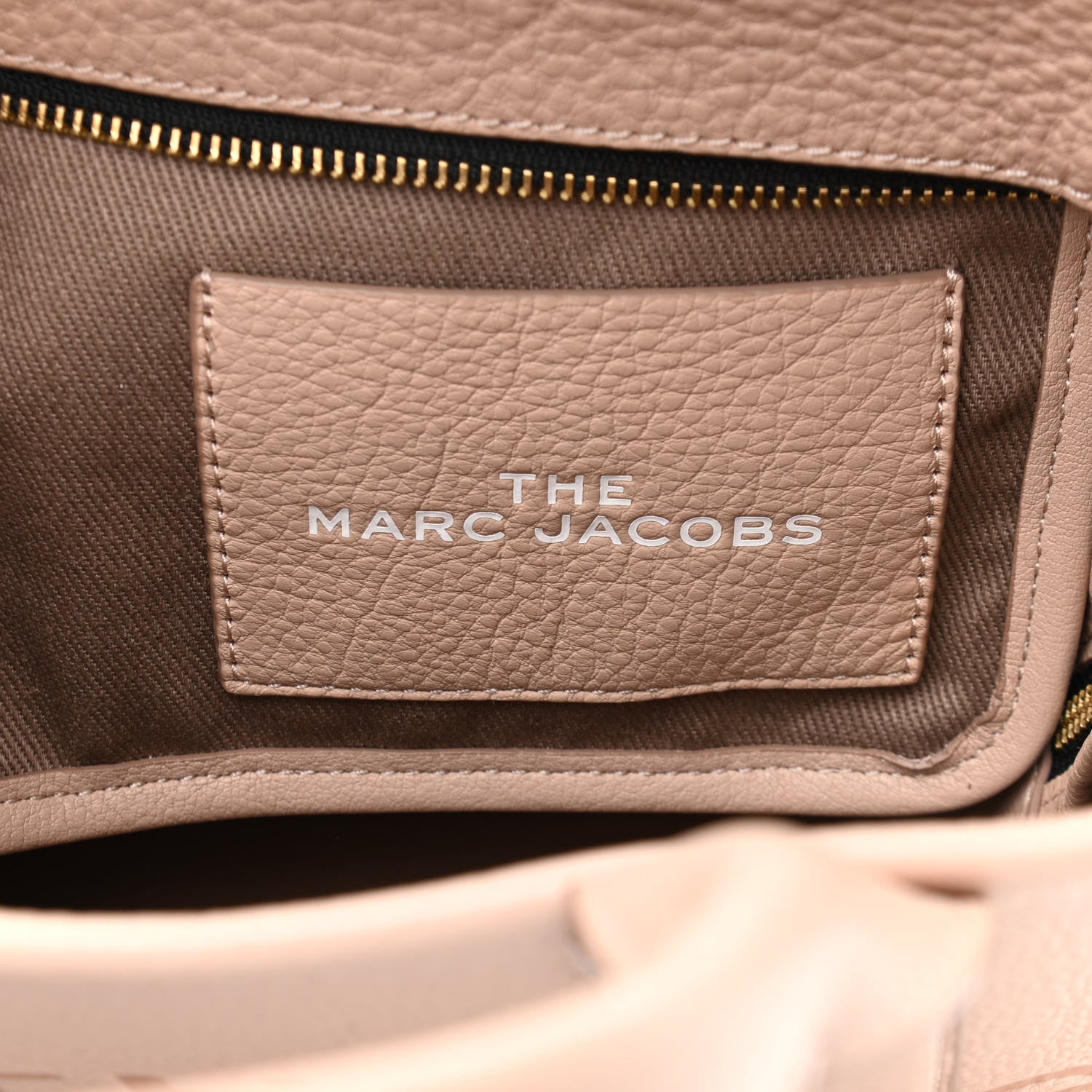 Marc Jacobs Grained Calfskin Small The Tote Bag Rose Dust 8 of 12