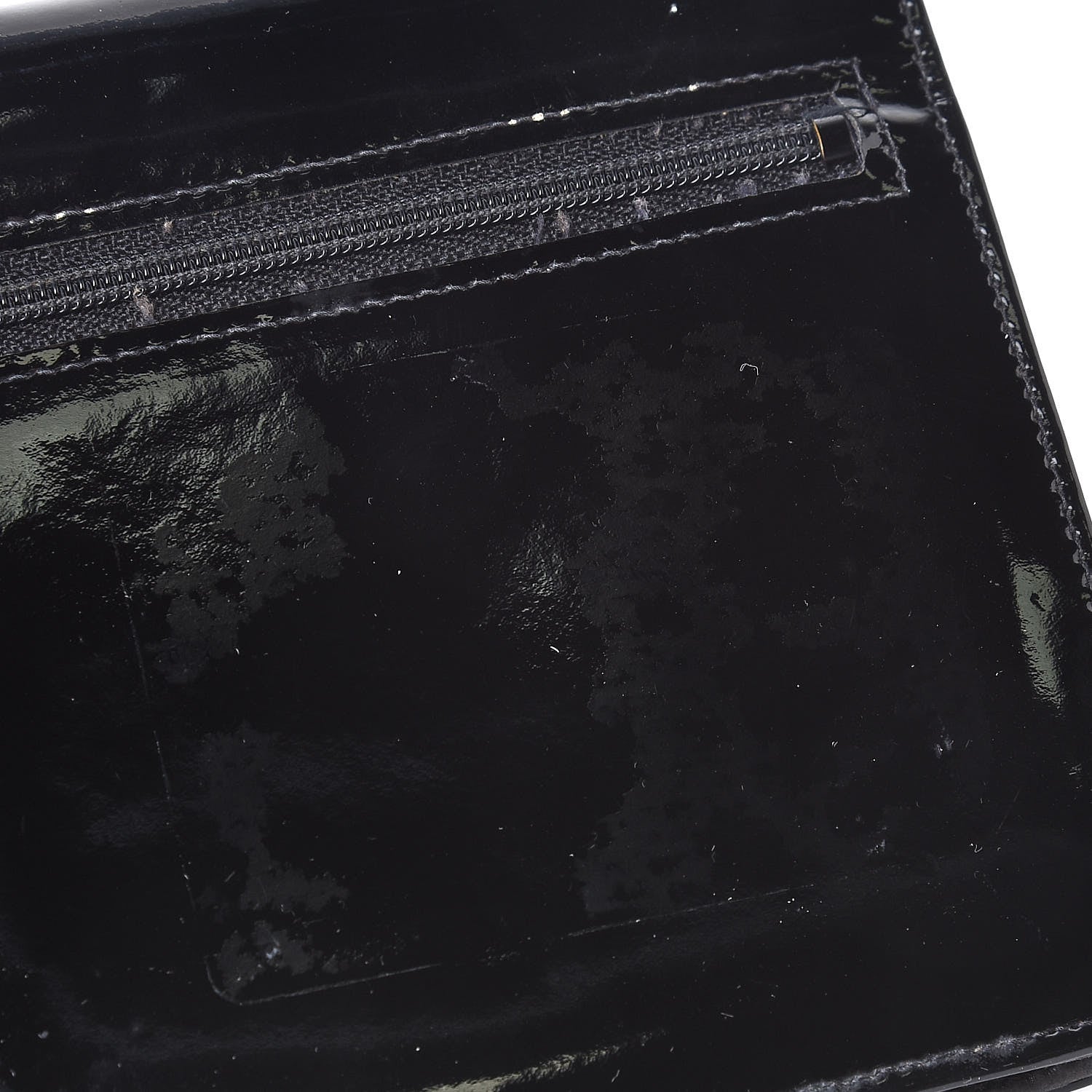 Chanel Patent CC Wallet Black 6 of 16