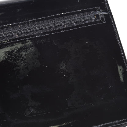 Chanel Patent CC Wallet Black 6 of 16