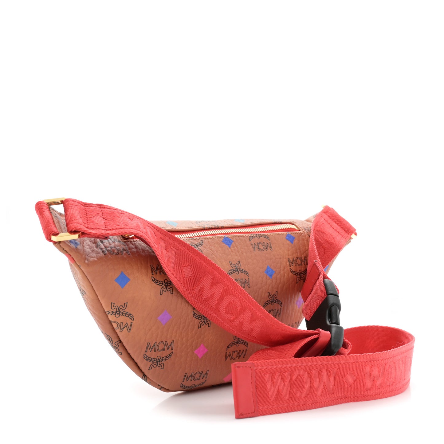 Skyoptic Visetos Small Fursten Belt Bag Diamond Cognac