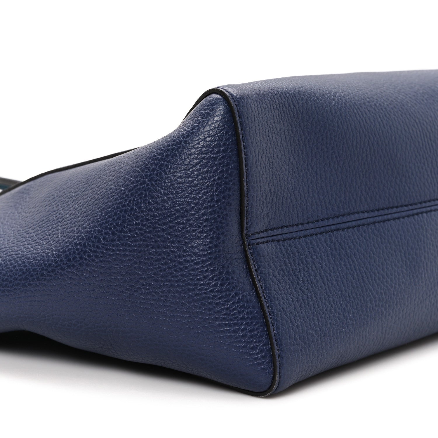 Gucci Dollar Calfskin Small Swing Tote Classic Marine Deep Cobalt 8 of 10