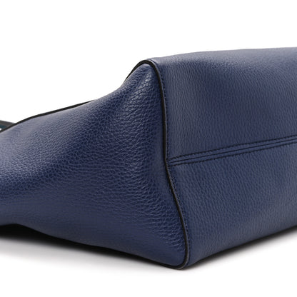 Gucci Dollar Calfskin Small Swing Tote Classic Marine Deep Cobalt 8 of 10