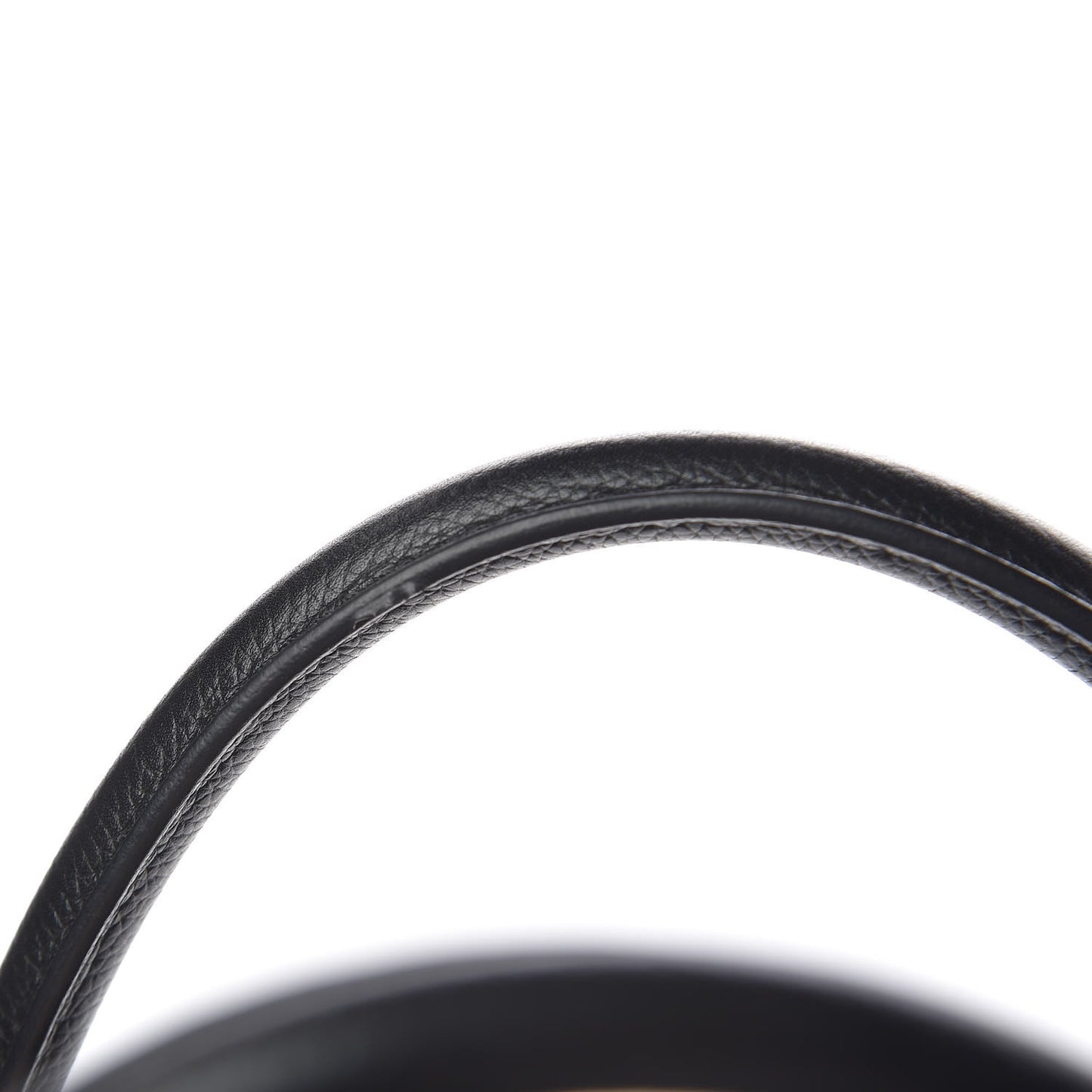Calfskin Cerf Shopper Tote Black