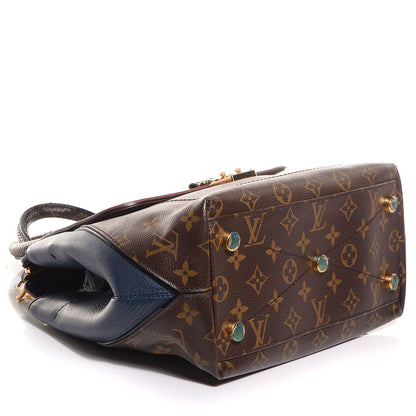 Louis Vuitton Monogram Ostrich Python Majestueux PM Blue 4 of 7