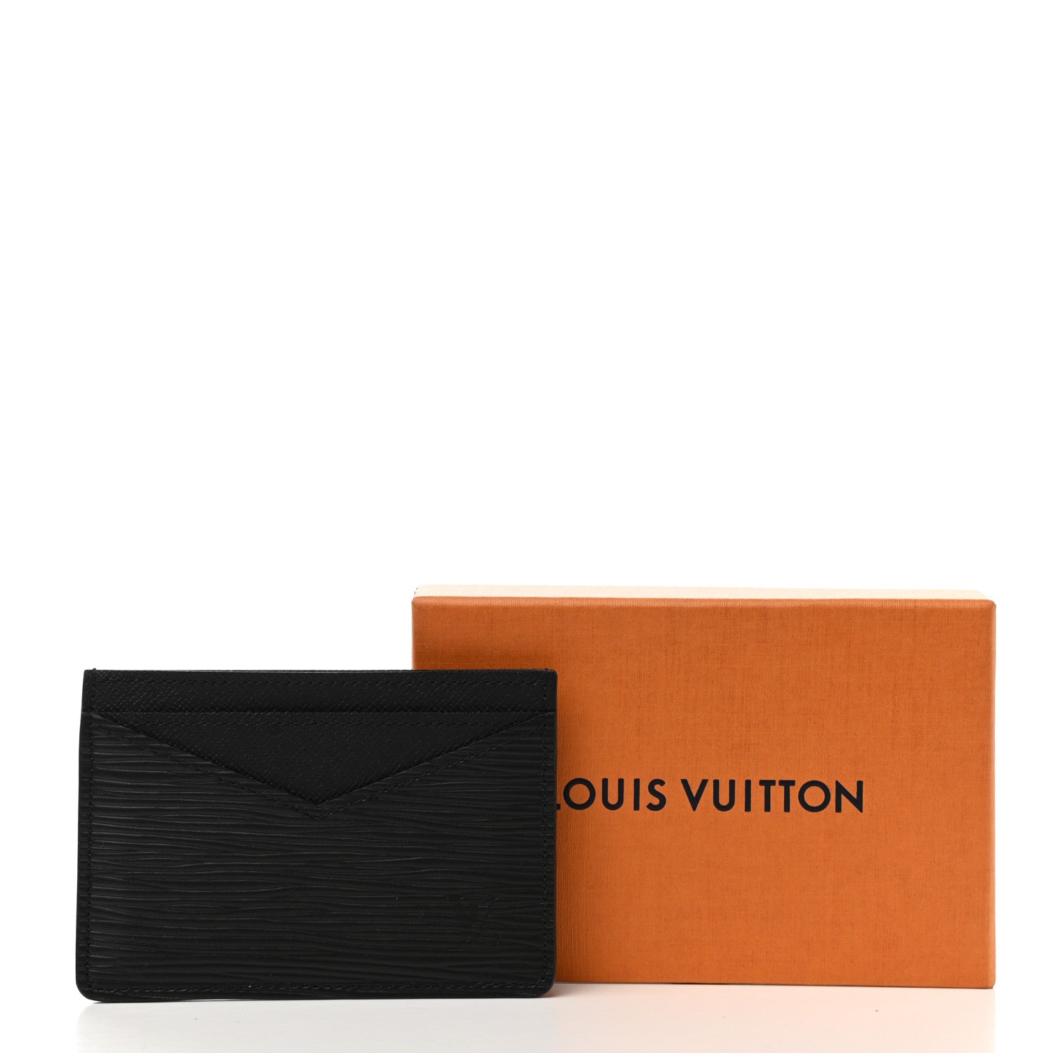 Louis Vuitton Epi Neo Porte-Cartes Card Holder Black 7 of 7