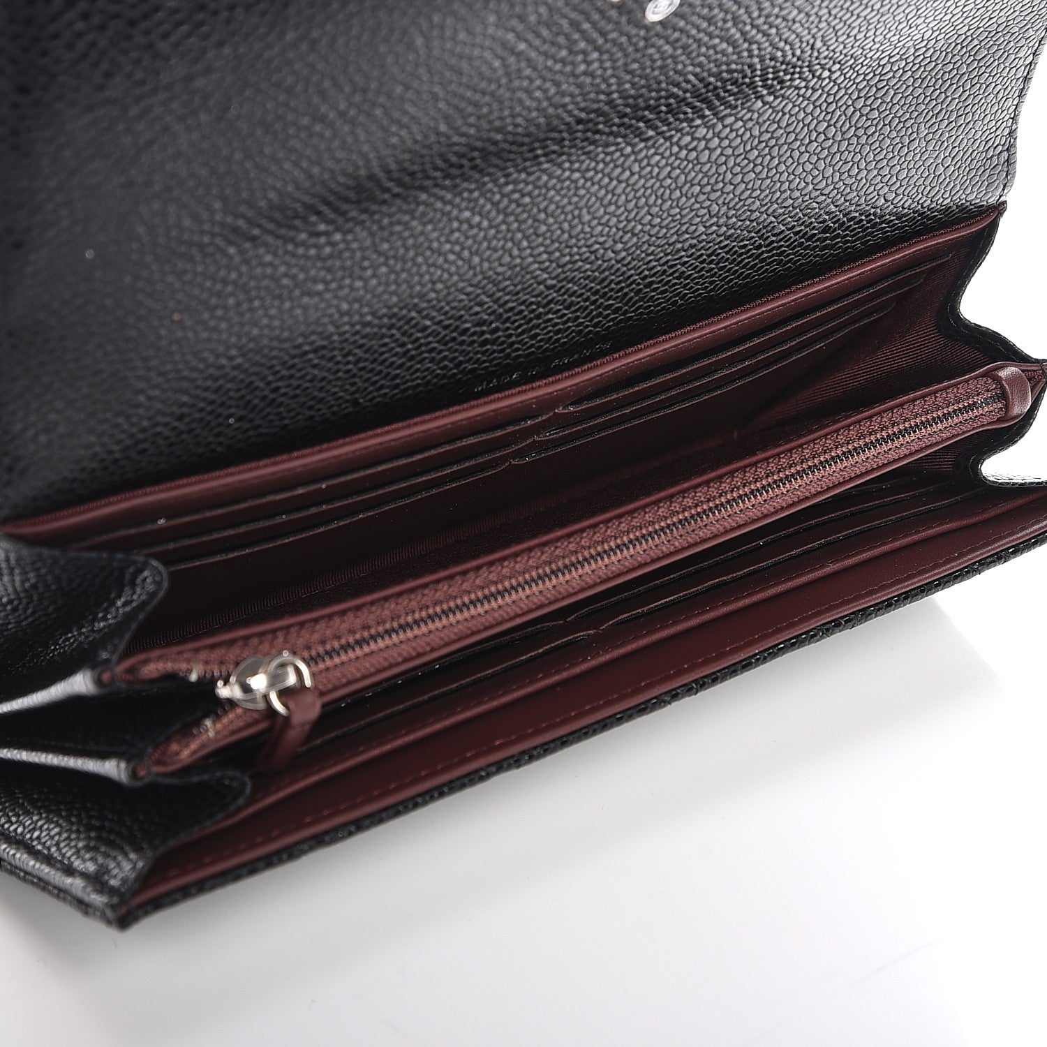 Chanel Caviar Quilted Large Flap Wallet Black 5 of 8