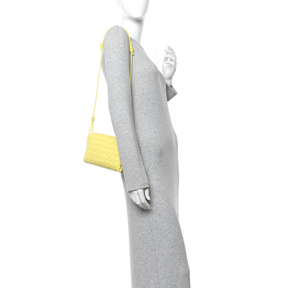 Bottega Veneta Nappa Intrecciato Mini Loop Camera Bag Yellow 2 of 9