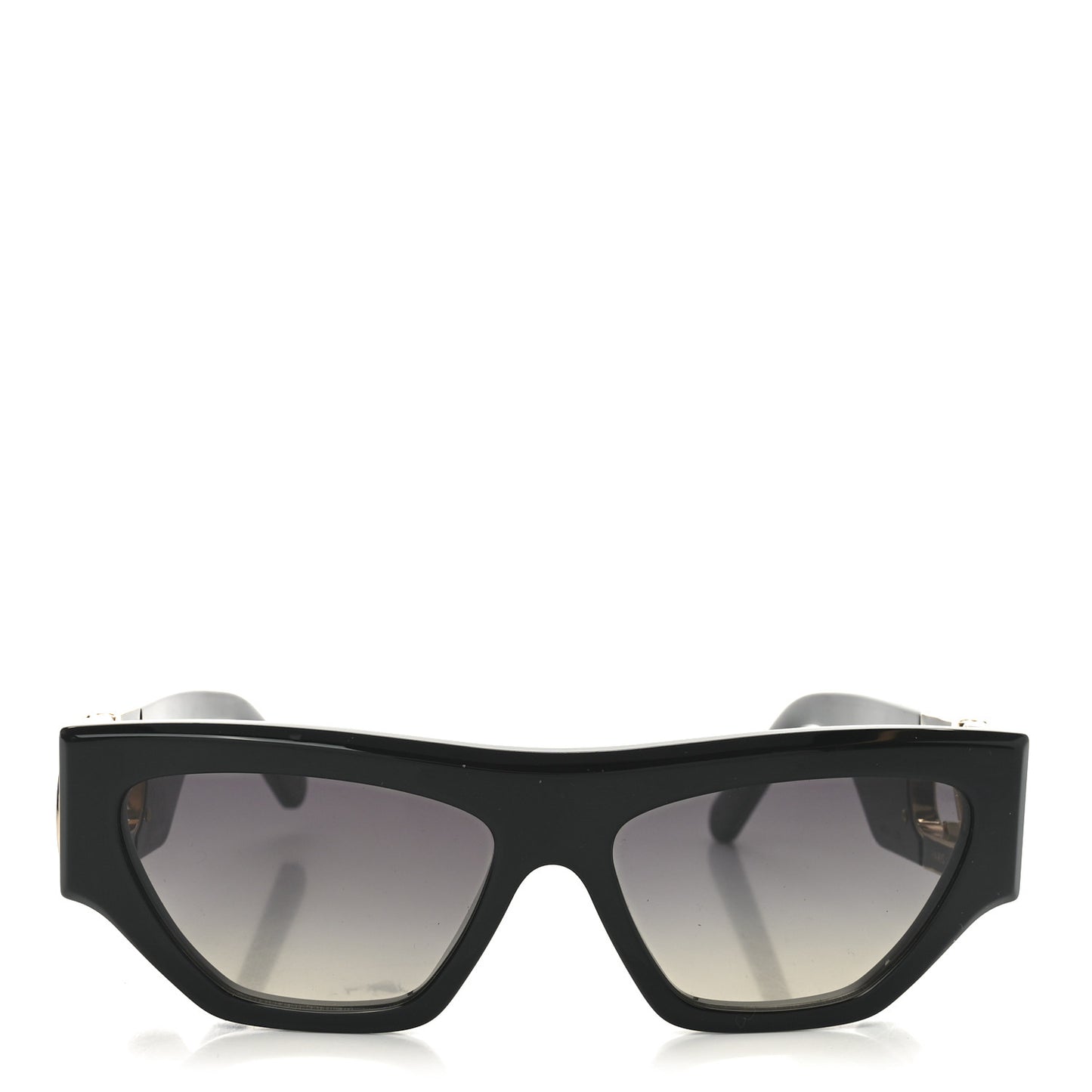 Acetate LV Link Square Sunglasses Z1661W Black