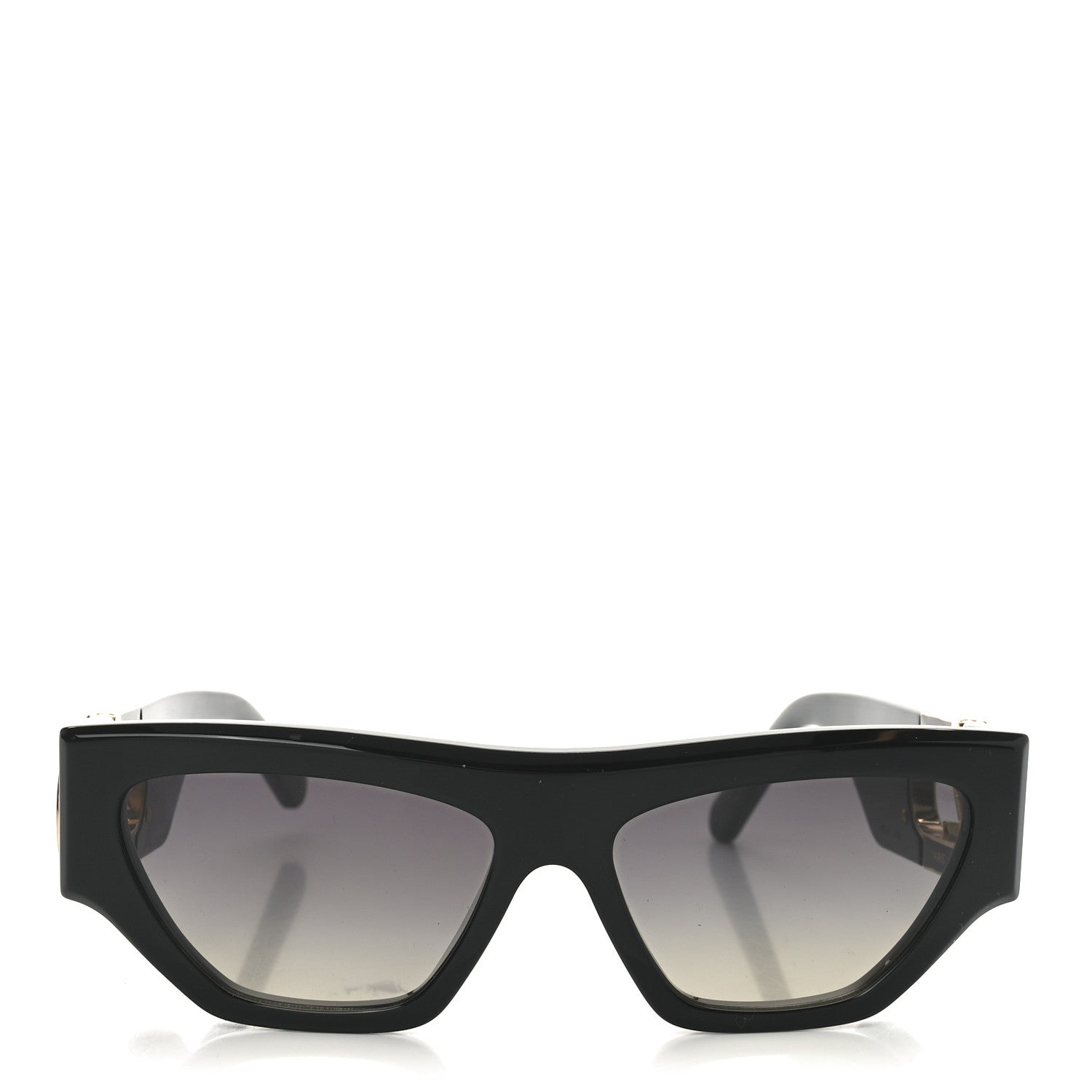 Louis Vuitton Acetate LV Link Square Sunglasses Z1661W Black 2 of 7