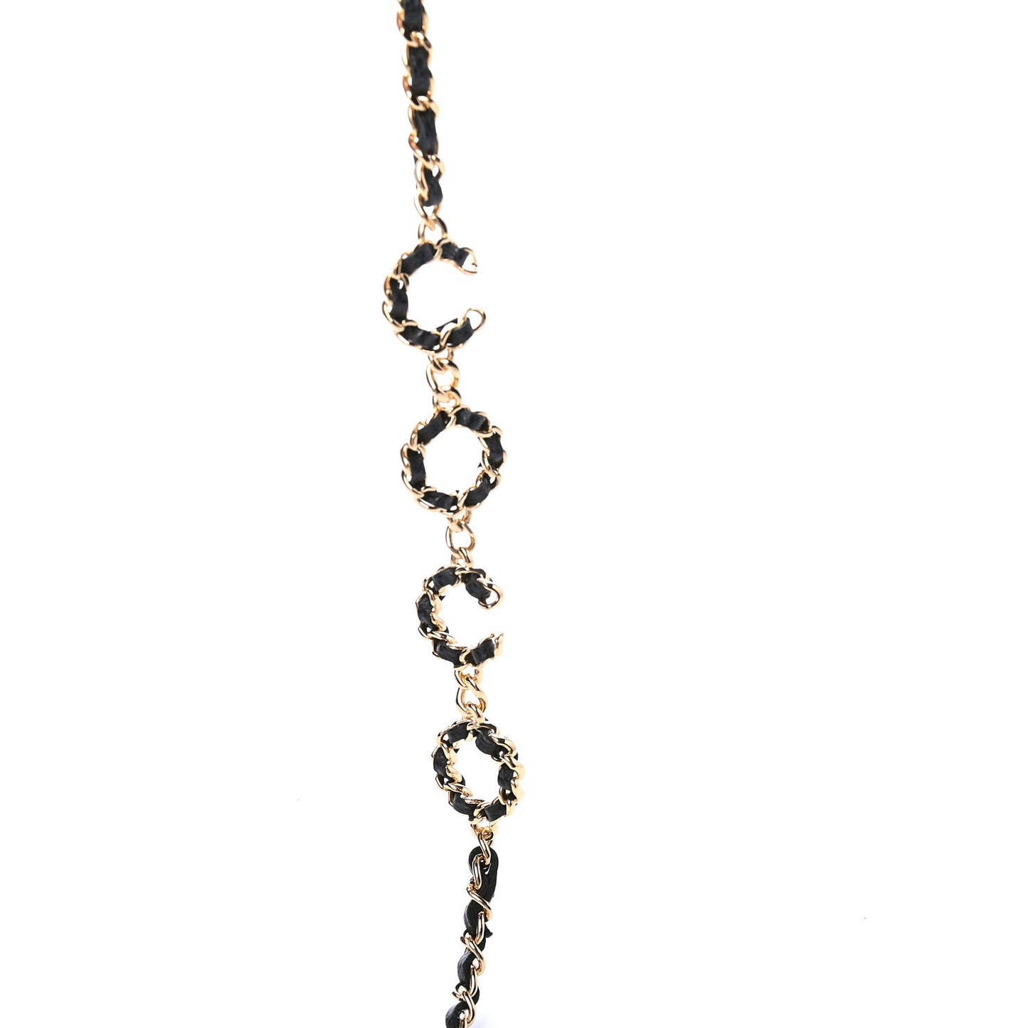 Caviar Quilted Miss Coco Clutch With Chain Black