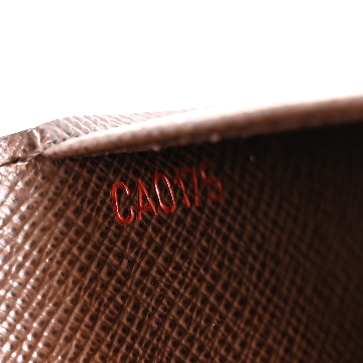 Damier Ebene Pocket Agenda Cover