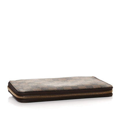 Louis Vuitton Damier Ebene Zippy Organizer Wallet 4 of 12