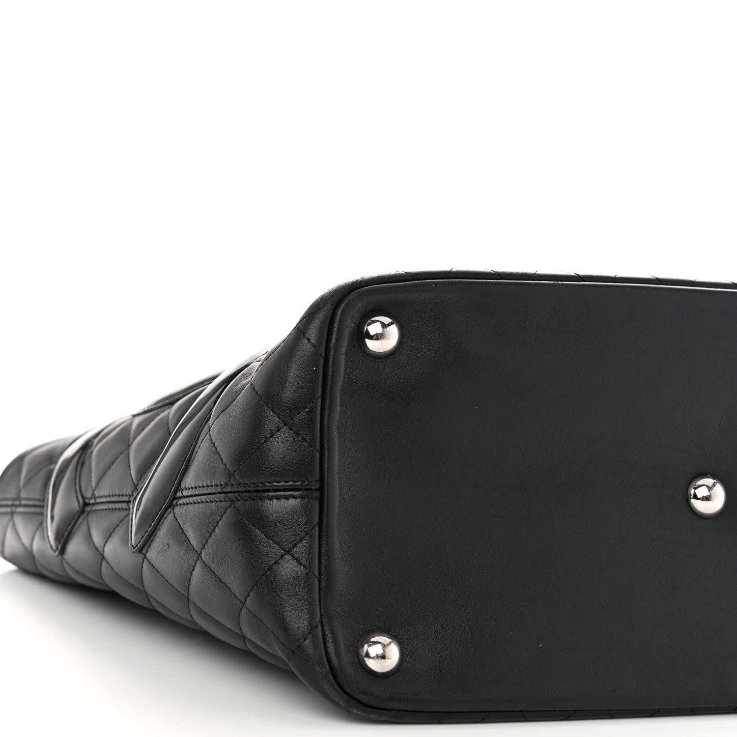Chanel Calfskin Quilted Large Cambon Tote Black 8 of 9