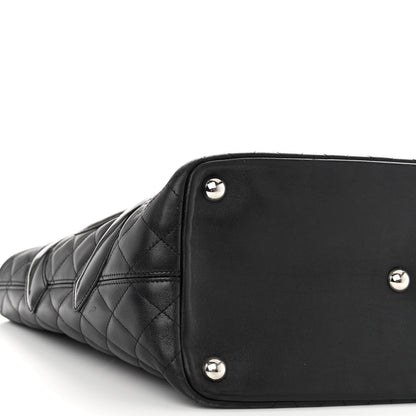 Chanel Calfskin Quilted Large Cambon Tote Black 8 of 9