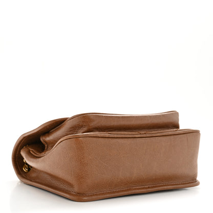 Saint Laurent Crinkled Calfskin Matelasse Monogram Baby Niki Chain Satchel Light Caramel 4 of 10