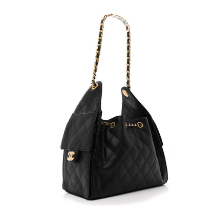 Chanel Caviar Quilted Small Chanel 25 Handbag Black 3 of 11