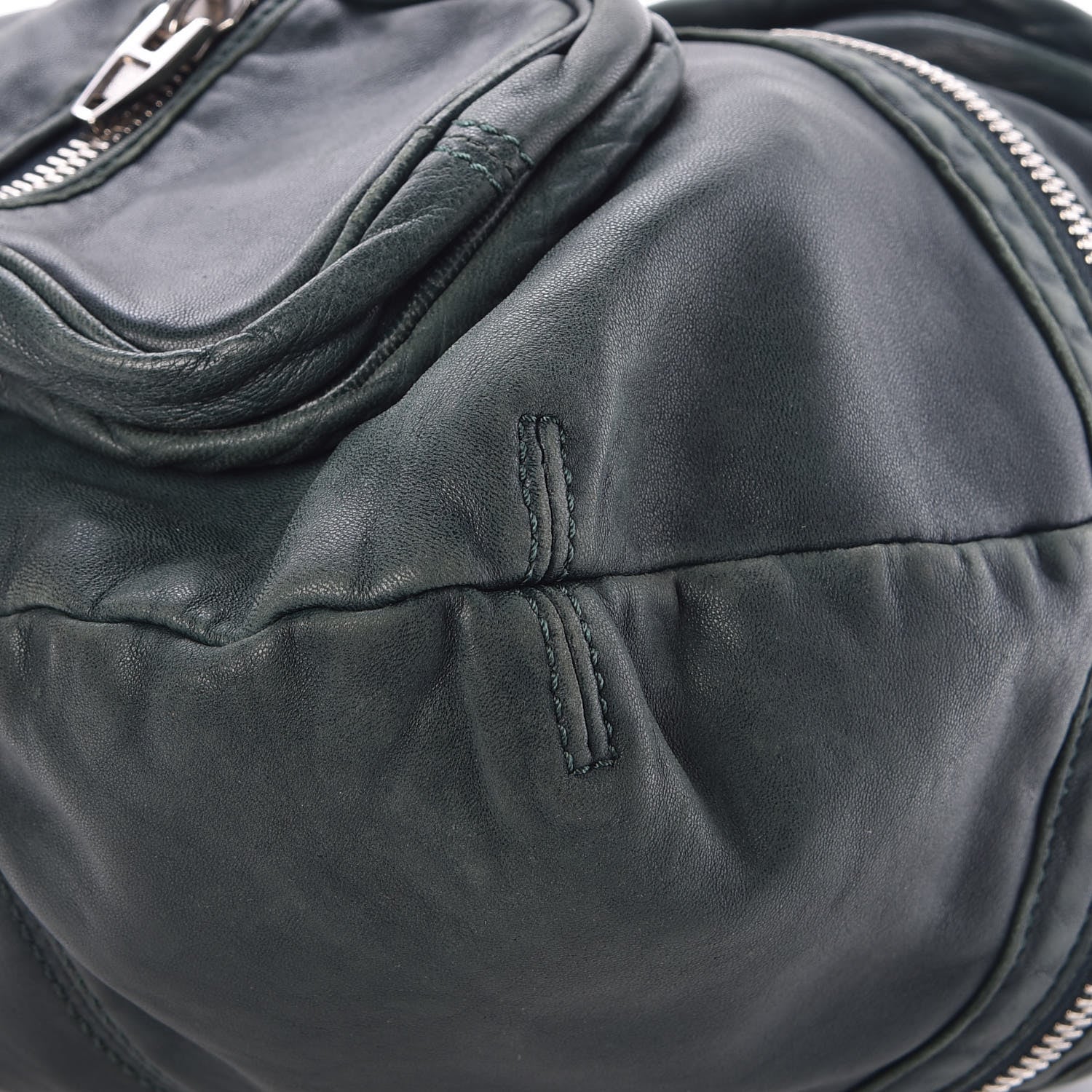 Alexander Wang Lambskin Donna Hobo English Green 8 of 9