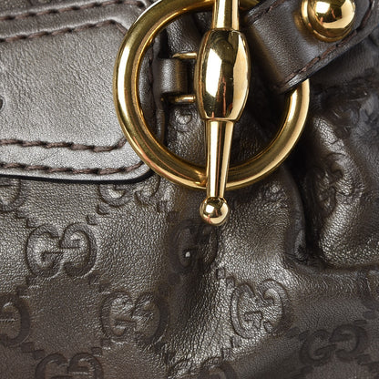 Gucci Guccissima Medium Jockey Tote Grey 9 of 9