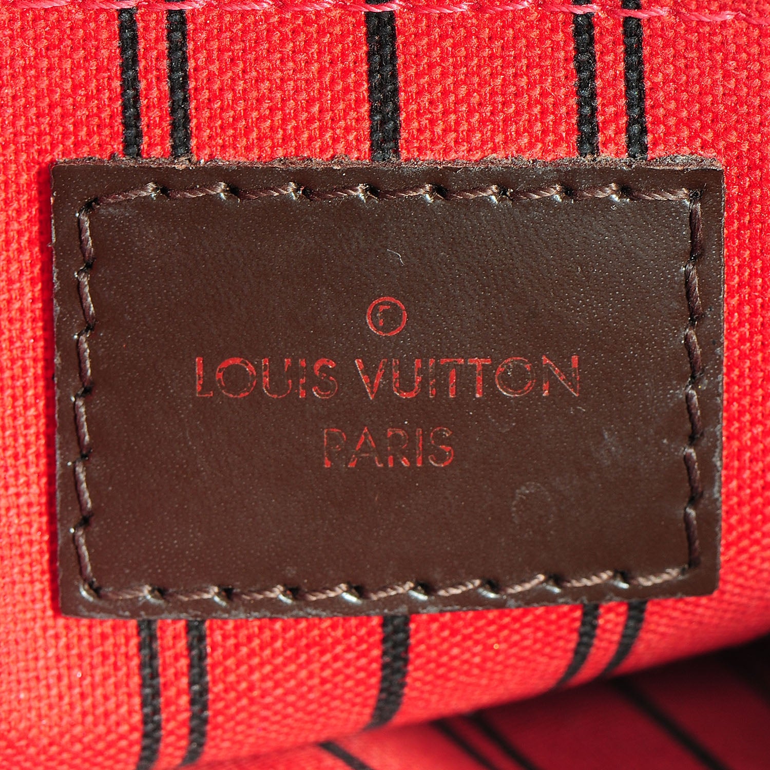 Louis Vuitton Damier Ebene Neverfull MM GM Pochette 7 of 8