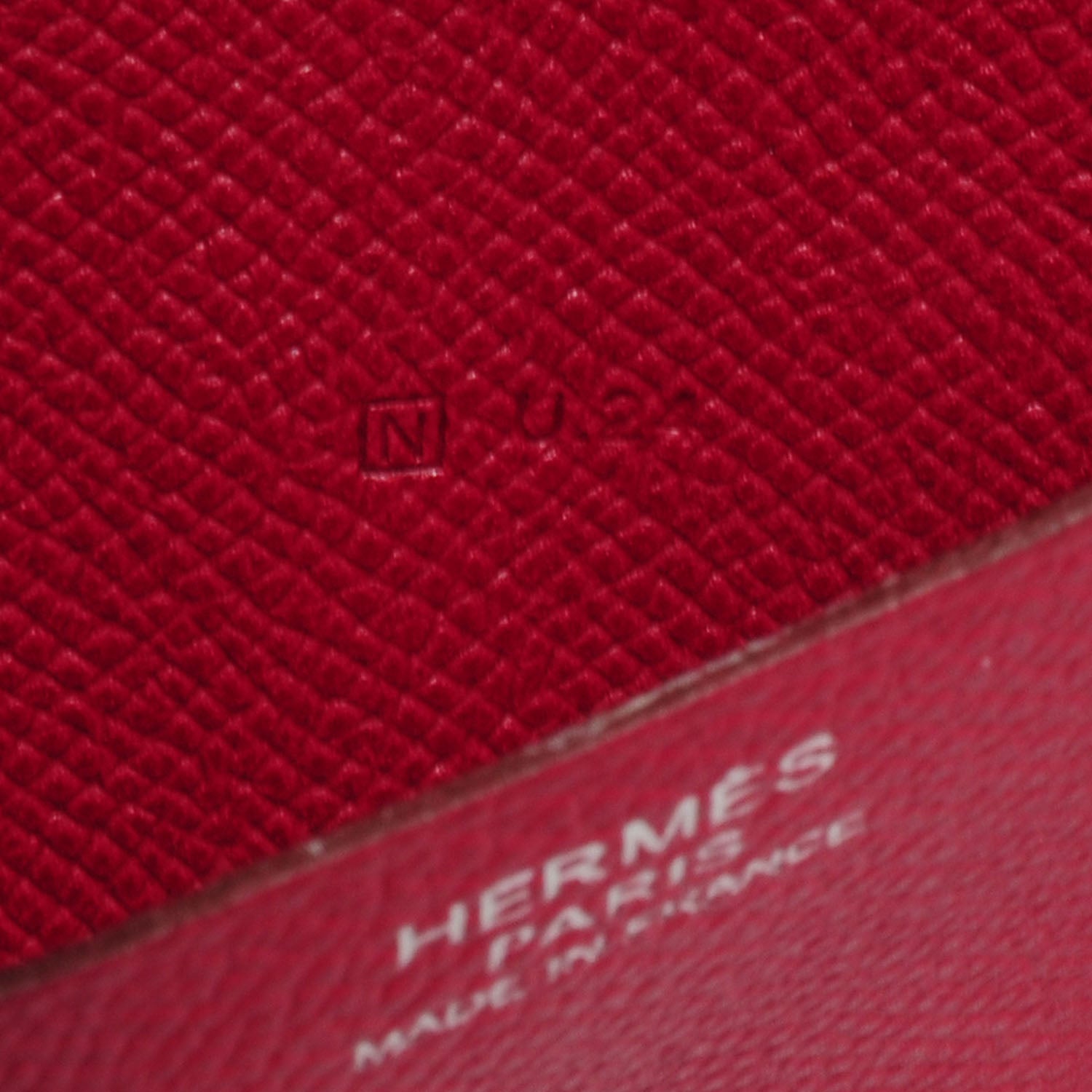Hermes Epsom Semainier Agenda Cover Rubis 8 of 8