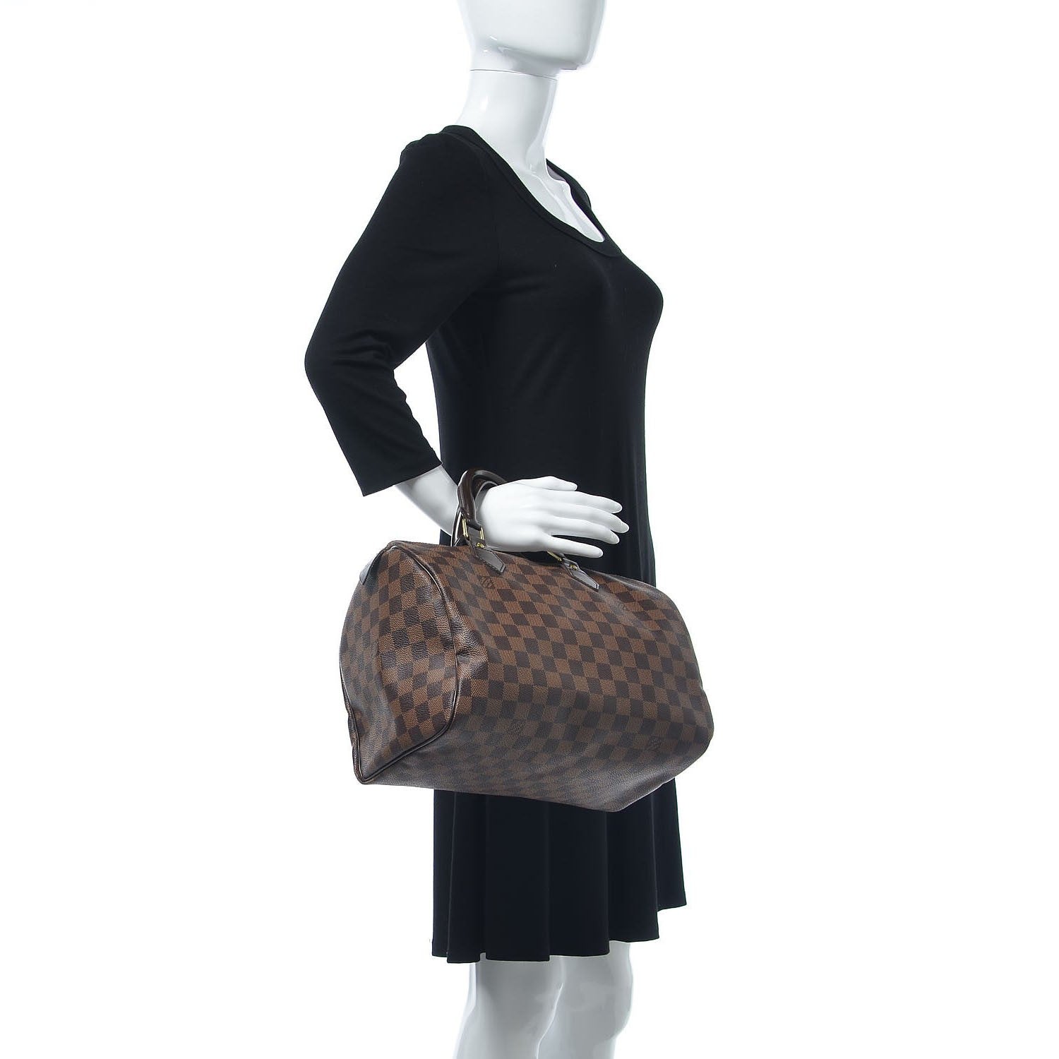 Louis Vuitton Damier Ebene Speedy 30 2 of 7