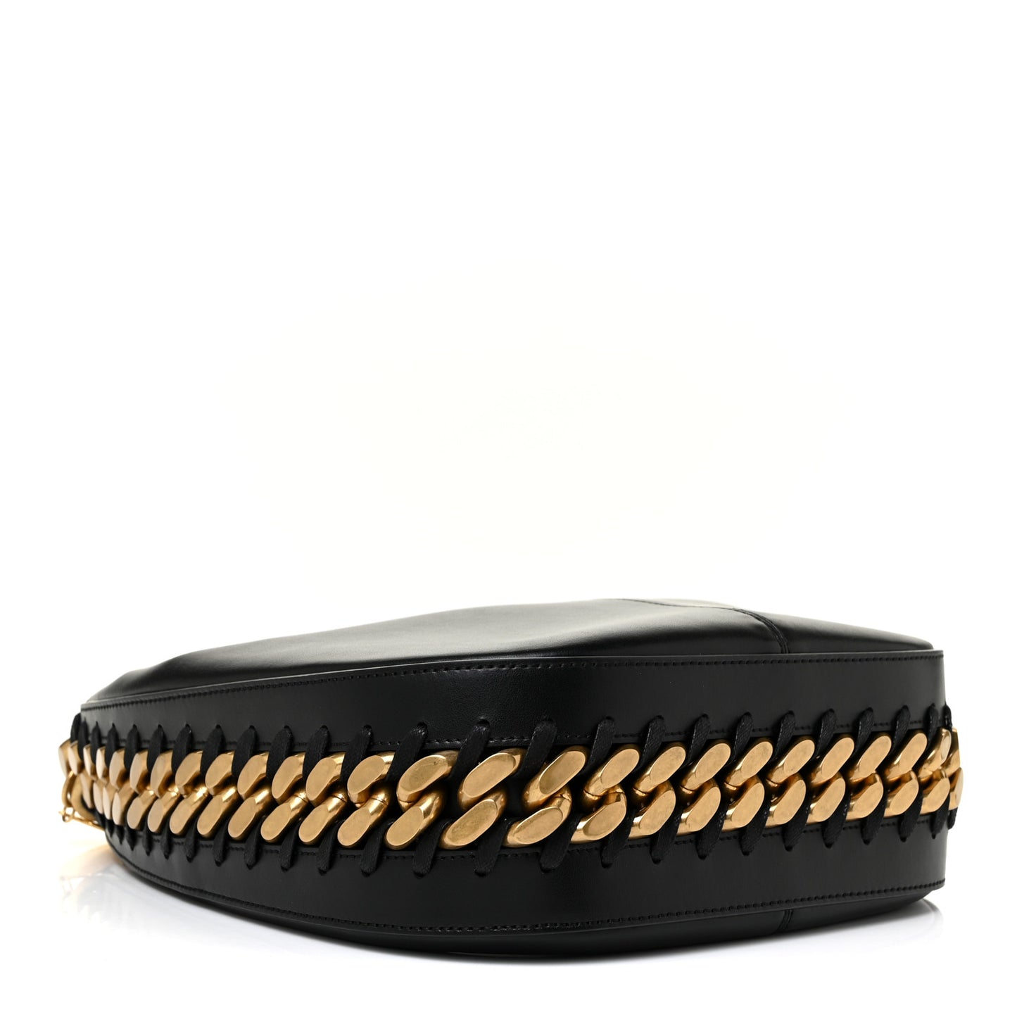 Eco Alter Nappa Frayme Small Zipit Shoulder Bag Black