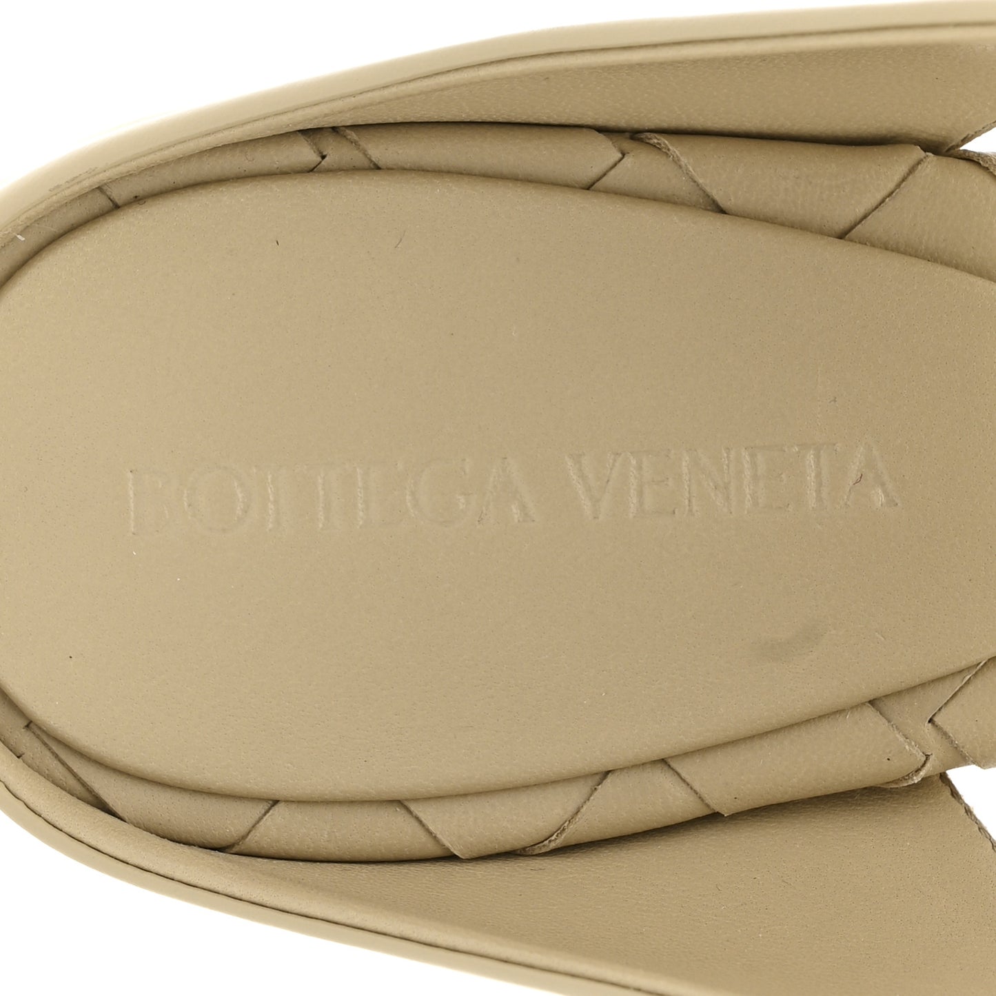 Cushion Lux Marella Thong Sandals 39.5 Light Butterscotch