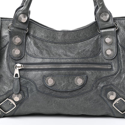 Balenciaga Agneau Giant 21 Silver Hardware City Anthracite 7 of 9