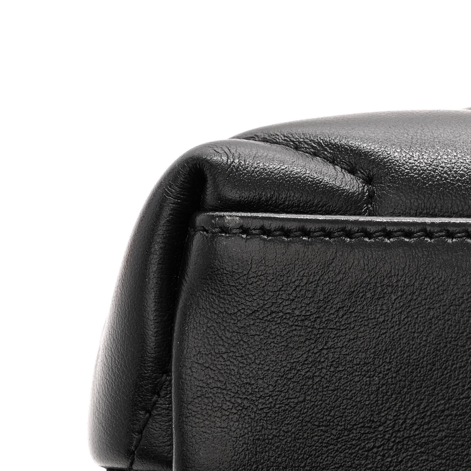 Saint Laurent Calfskin Y Quilted Monogram Small Loulou Chain Satchel Black 12 of 12