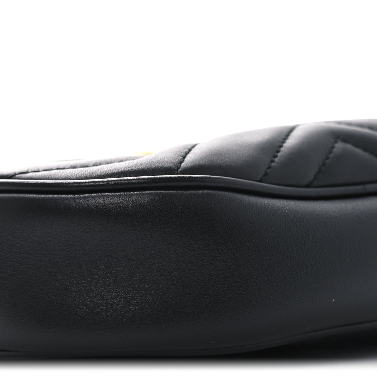 Calfskin Matelasse GG Marmont Belt Bag 95 38 Black