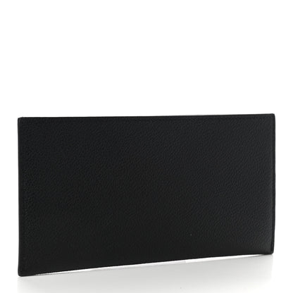 Louis Vuitton Calfskin Felicie Chain Wallet Card Holder Insert Black 3 of 6