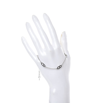 Christian Dior Metal CD Bracelet Silver 2 of 3