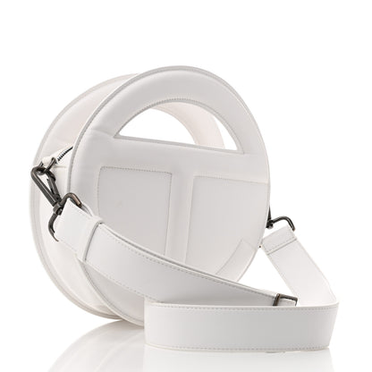 Telfar Vegan Leather Major Circle Bag White 3 of 15