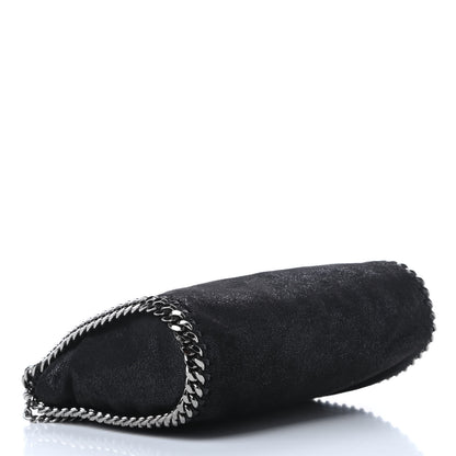 Stella McCartney Shaggy Deer Mini Falabella Fold Over Tote Black 5 of 12
