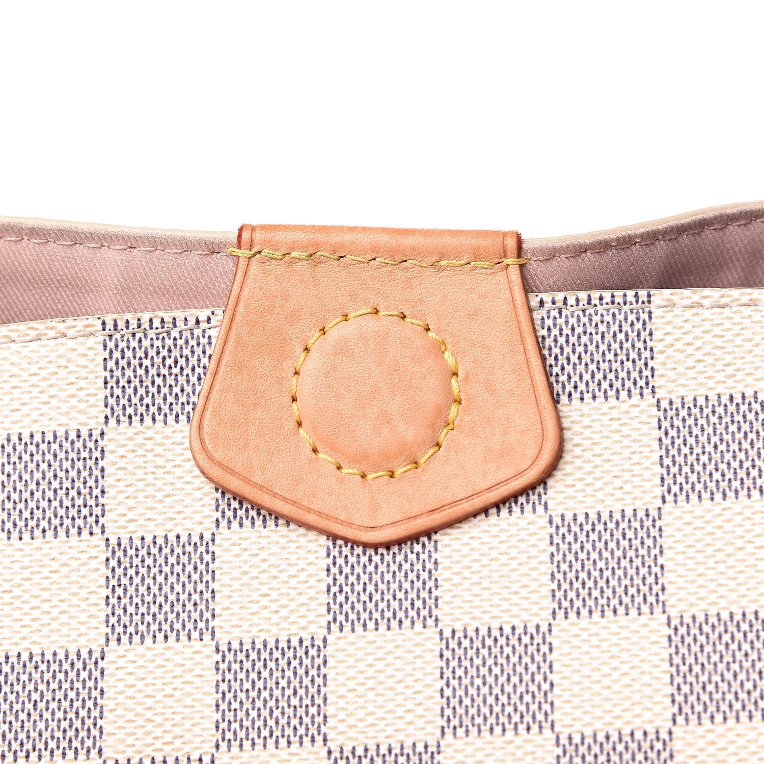 Louis Vuitton Damier Azur Graceful MM Rose Ballerine 12 of 14