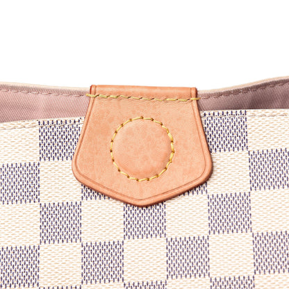 Louis Vuitton Damier Azur Graceful MM Rose Ballerine 12 of 14