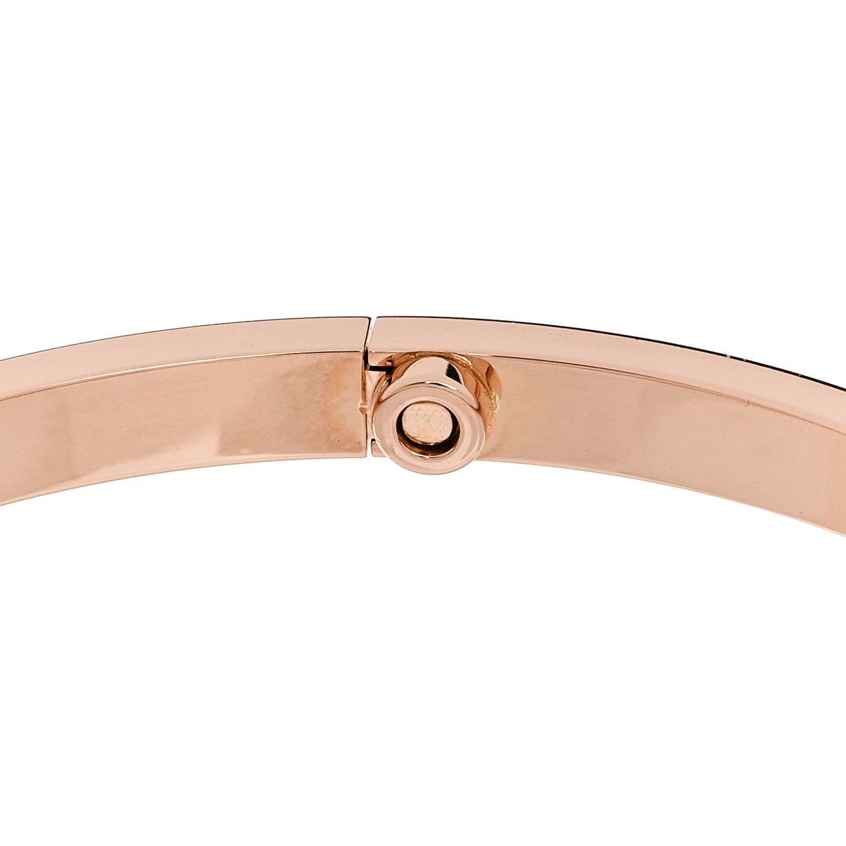 18K Pink Gold Small LOVE Bracelet 17