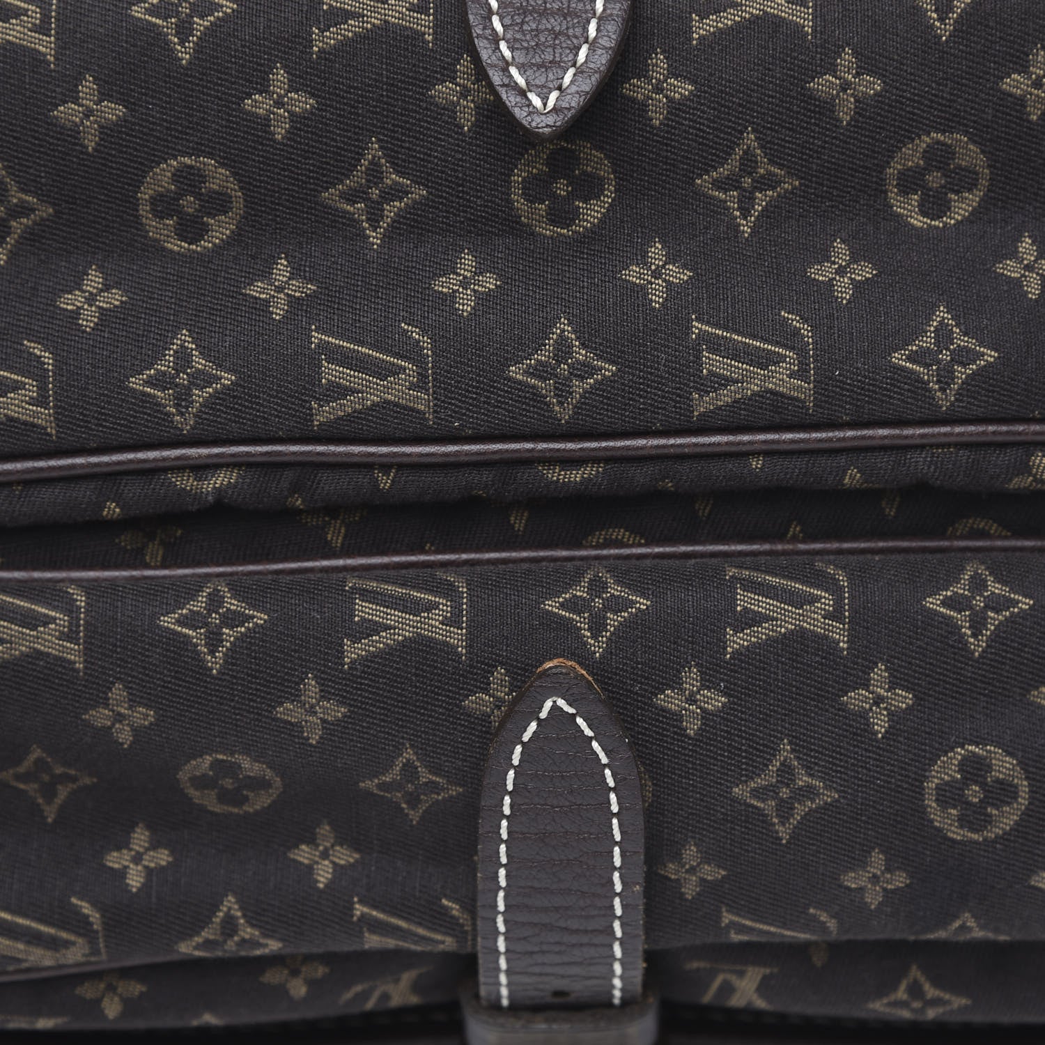 Louis Vuitton Monogram Mini Lin Saumur Ebene 9 of 11