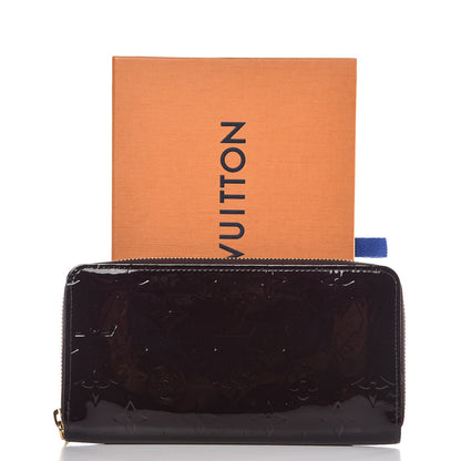 Louis Vuitton Vernis Zippy Wallet Amarante 7 of 8