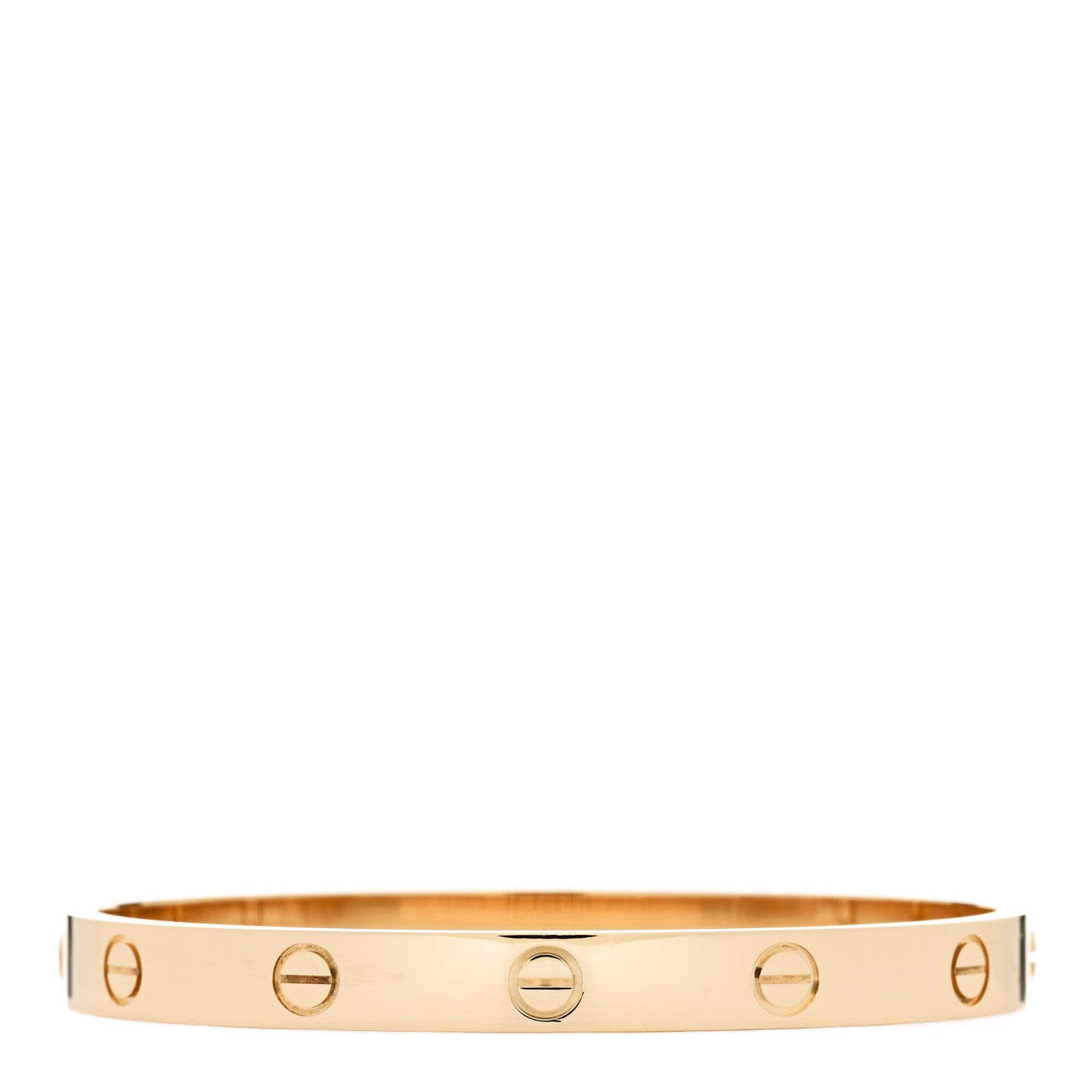 18K Yellow Gold LOVE Bracelet 17