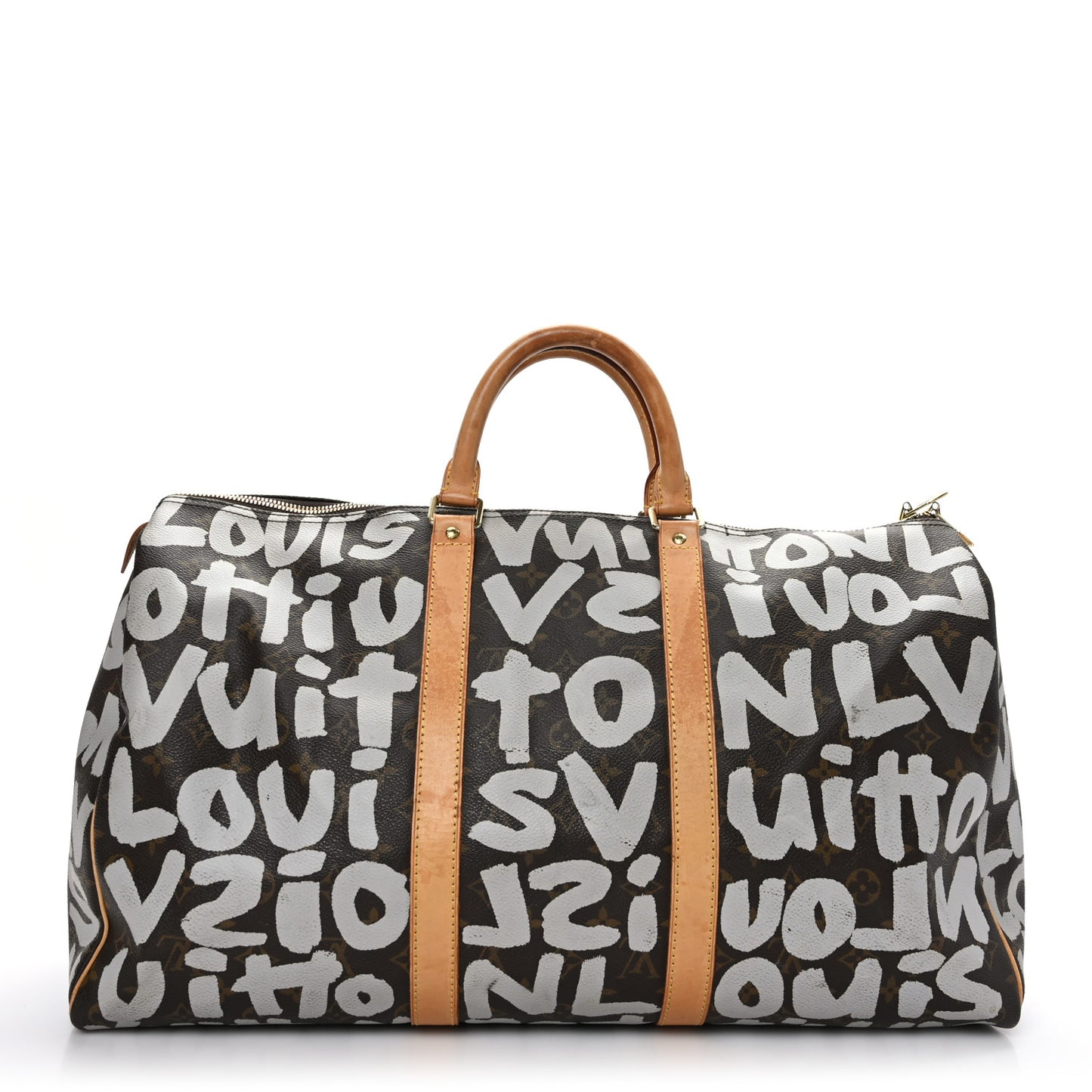 Graffiti Keepall 50 Silver