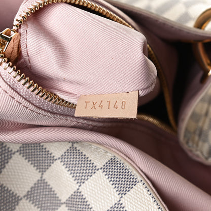 Louis Vuitton Damier Azur Graceful MM Rose Ballerine 6 of 12