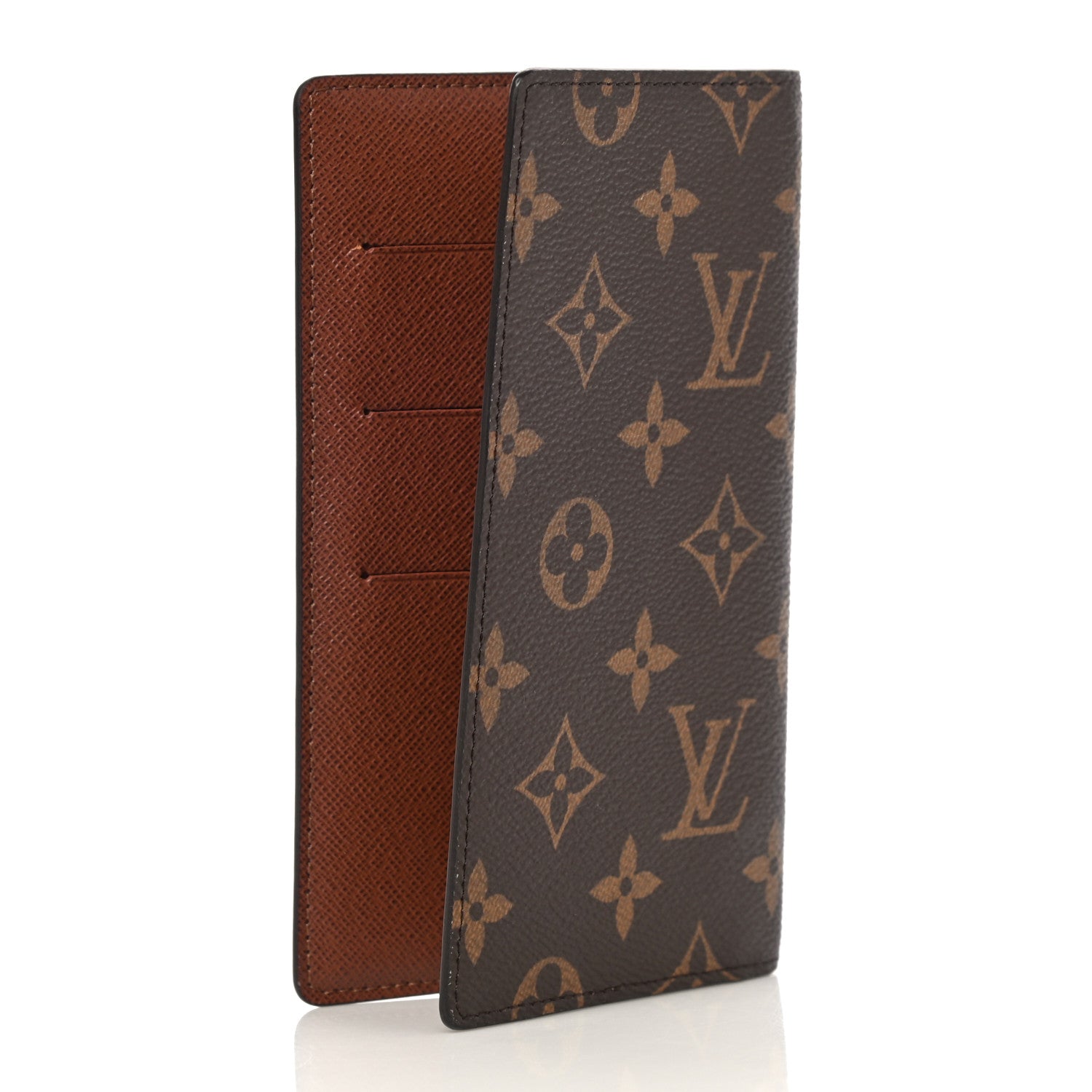 Louis Vuitton Monogram Checkbook Holder Case Wallet 3 of 9