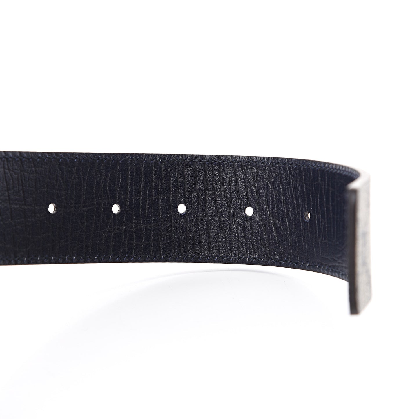 GG Plus Monogram Interlocking G Belt 95 38 Navy