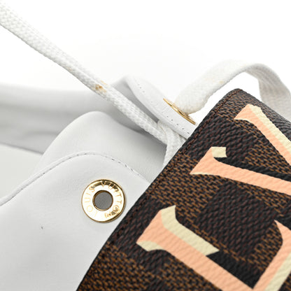 Louis Vuitton Damier Ebene Front Row Sneaker 40 White 11 of 11
