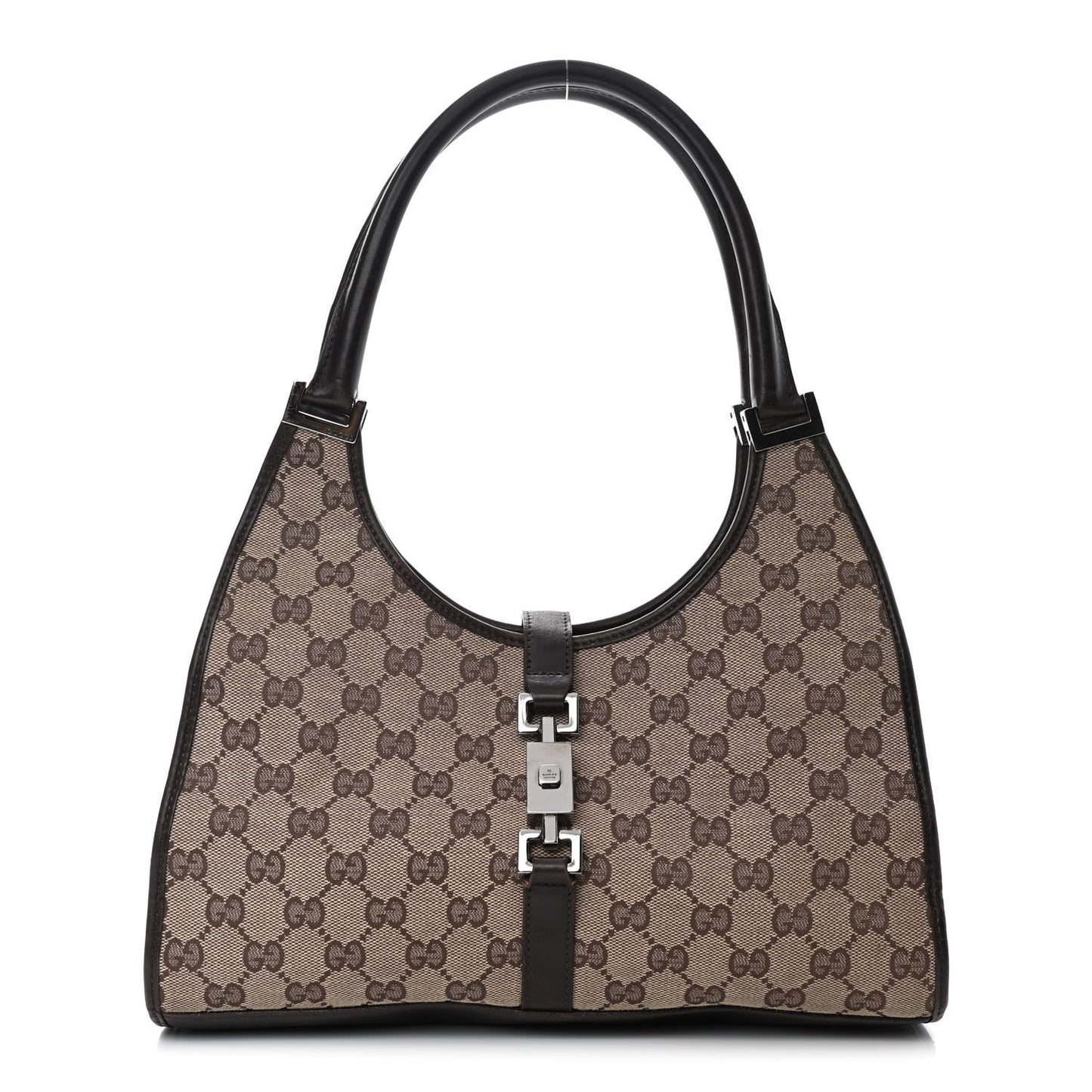 Monogram Small Bardot Bag Brown