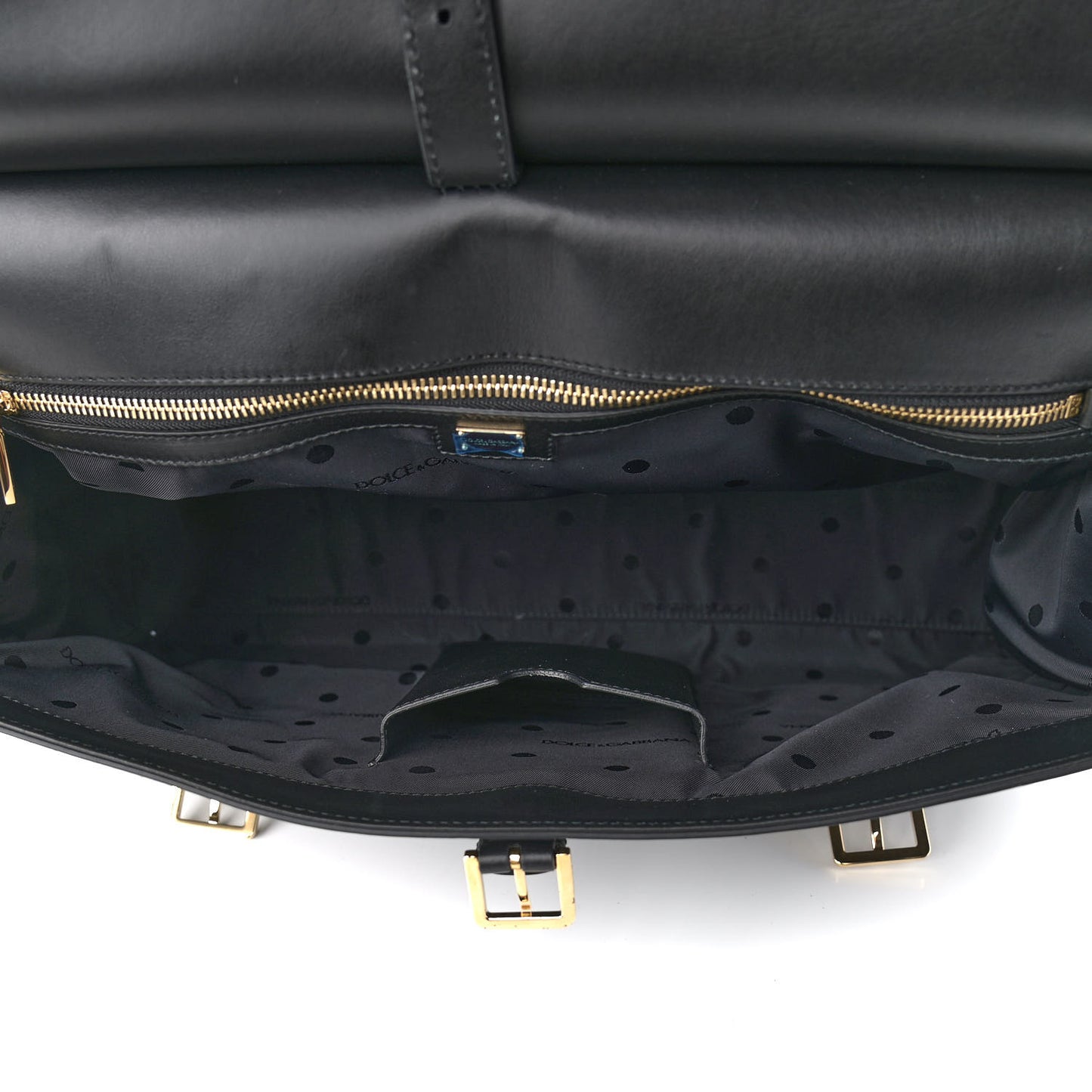 Calfskin Monreale Travel Bag Black
